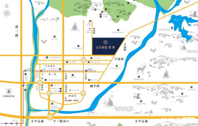 北京城建·棠樂规划图2